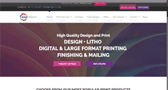 Desktop Screenshot of cmprint.co.uk